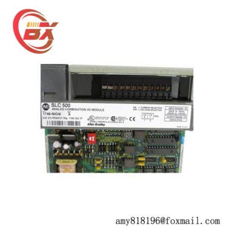 Allen-Bradley 1746-NIO4I Analog Combination Module, Advanced Industrial Automation Solutions
