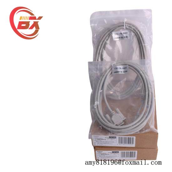 Rockwell Automation 1761-CBL-PM02 Adapter Cable, 8-pin Mini DIN to 9-pin D Shell RS232, Industrial Networking Solutions