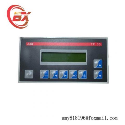 ABB 1SBP260150R1001 TC50 Control Panel, Industrial Automation