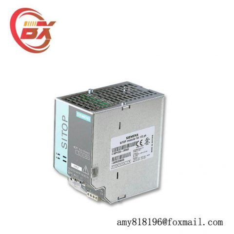SIEMENS 6EP1 334-3BA00 - High-Efficiency SITOP Power Supply for Industrial Automation