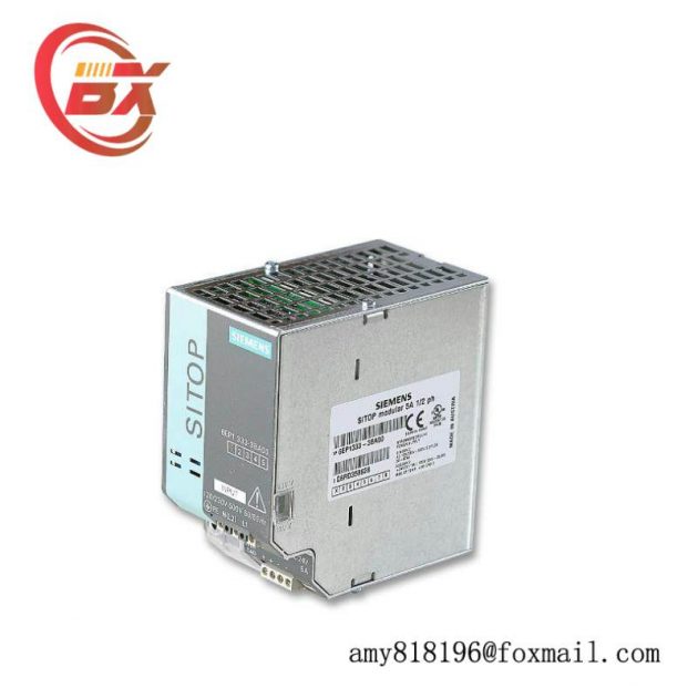 SIEMENS 6EP1 334-3BA00 - High-Efficiency SITOP Power Supply for Industrial Automation