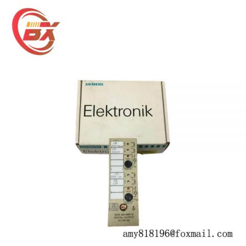 SIEMENS 6ES5453-8MC12 Digital Output Module: Precision Control in Industrial Automation