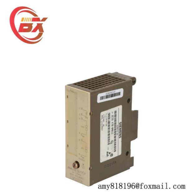 SIEMENS 6ES5470-8MB12 Analog Output Module - Compact & High-Performance PLC Component