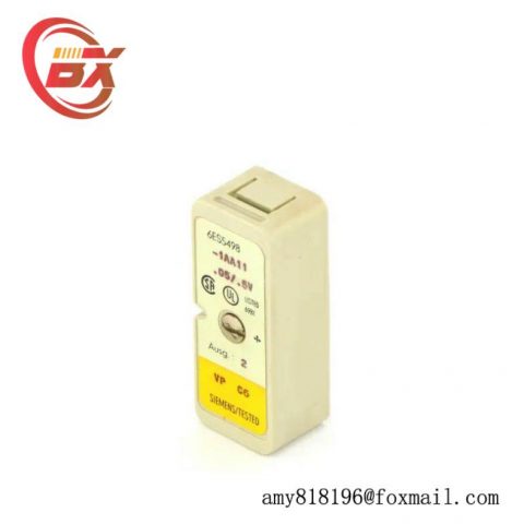SIEMENS 6ES5498-1AA11 Analog Input SubModule for Industrial Control Systems