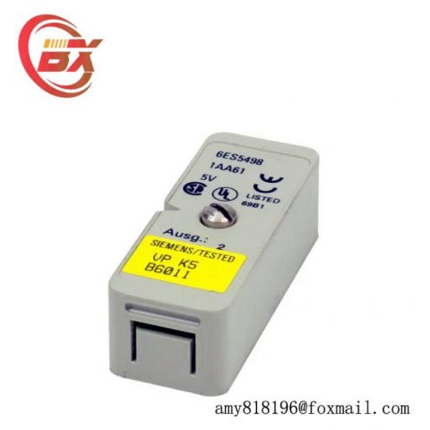 SIEMENS 6ES5498-1AA61 Analog Input Sub Module for Industrial Control Systems