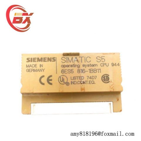 SIEMENS 6ES5816-1BB11: Industrial Control System Operating Module