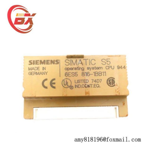SIEMENS 6ES5816-1BB11: Industrial Control System Operating Module