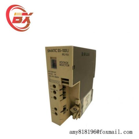 SIEMENS 6ES5931-8MD11 High-Performance Power Supply