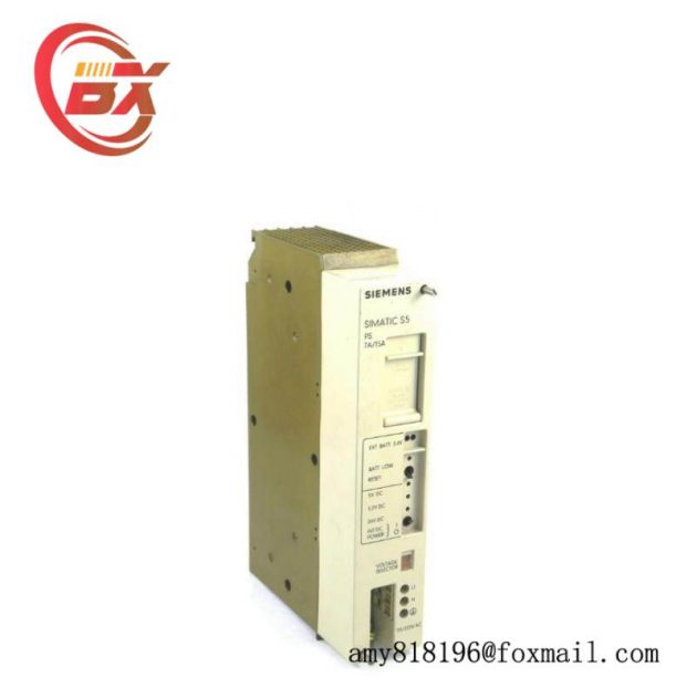SIEMENS 6ES5951-7LD12 Power Supply: High-Performance Industrial Power Supply Module