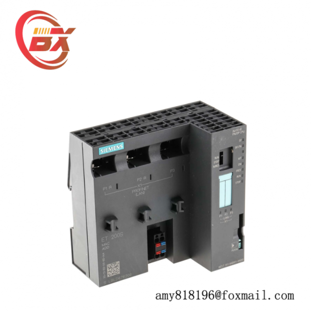 SIEMENS 6ES7151-8AB01-0AB0 ET 200S, IM151-8 PN/DP CPU - Industrial Control Module for Enhanced Automation