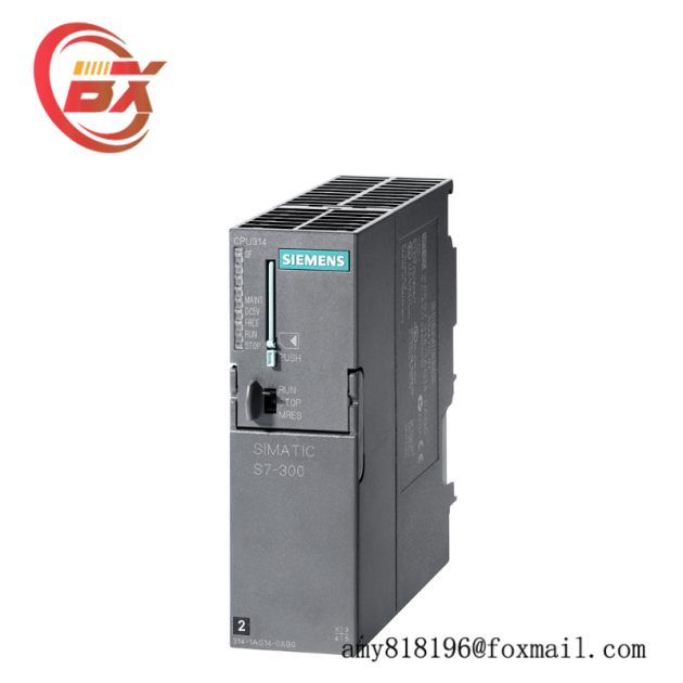 SIEMENS 6ES7314-1AG14-0AB0: High-Performance Central Processing Unit for Industrial Automation