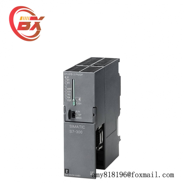 SIEMENS 6ES7315-2EH13-0AB0 CPU 315-2 PN/DP Processor: Industrial Control Core Component