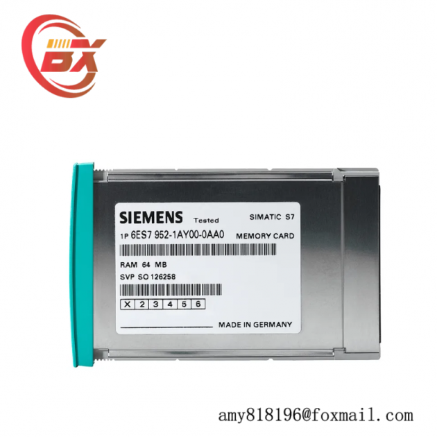 SIEMENS SIMATIC S7, 6ES7952-0KF00-0AA0 Memory Card