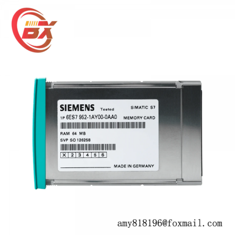 SIEMENS S7 Memory Card 6ES7952-0KH00-0AA0 for Industrial Control Systems