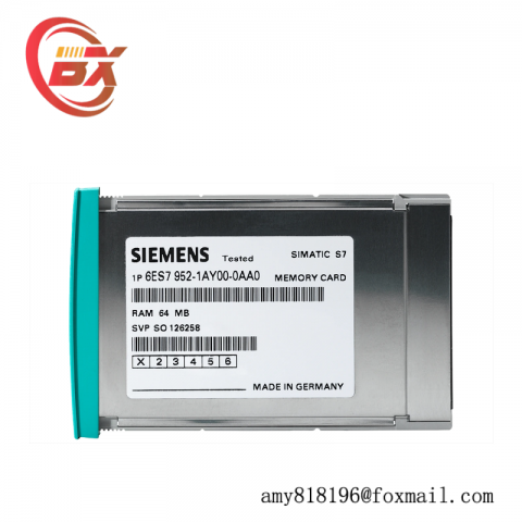 Siemens 6ES7952-1KL00-0AA0 Memory Card, Industrial Control Module
