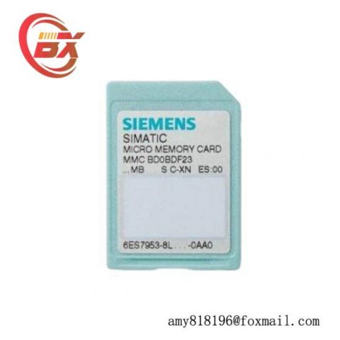 Siemens 6ES7953-8LJ11-0AA0 Micro Memory Card, Industrial Control Solutions