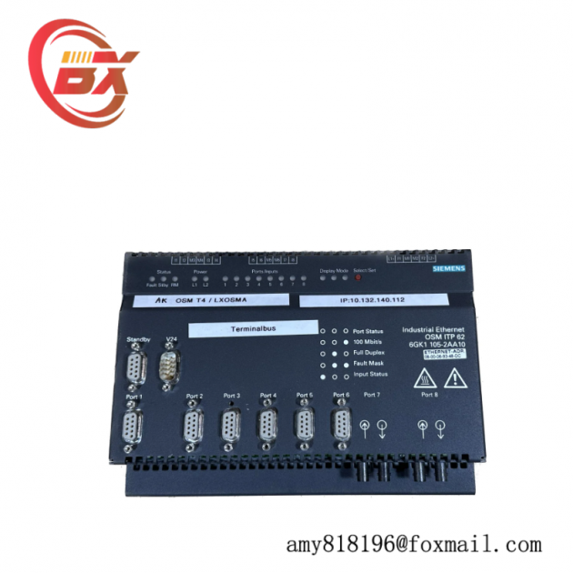 SIEMENS OSM ITP62 Optical Switch Module 6GK1 105-2AA10, Advanced Industrial Control Solutions