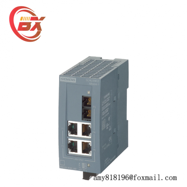 SIEMENS Scalable Industrial Ethernet Switch - 6GK5 004-1BD00-1AB2, Enhancing Network Efficiency