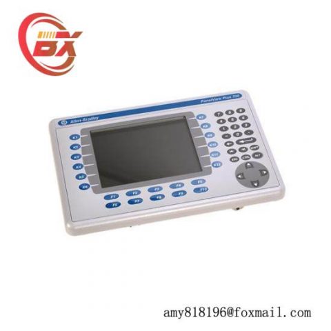 Allen-Bradley 2711P-K7C4D1 PanelView Plus 6 Keypad, 6.5 Inch, Color, 24 Volt DC, RS-232, Ethernet, 512Mb RAM Memory