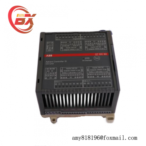 ABB PLC 07DC92: Digital I/O Control Module, Precision Automation Solution