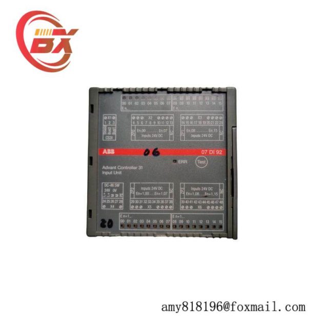 ABB 07DI92 Controller - Digital I/O Module, PLC Technology