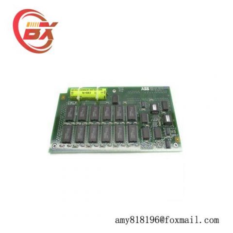 ABB 086318-501 STATIC RAM MODUL, High-Performance Memory Solution for Industrial Automation
