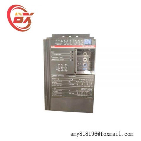 ABB 1SFA892006R1002: Advanced Soft Starter, Optimizing Motor Control Solutions