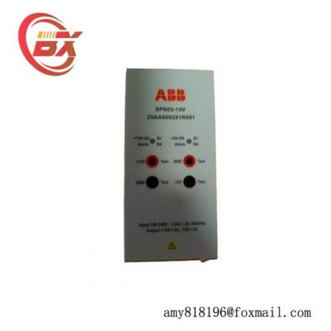 ABB 2VAA 008281R001 Power Supply Module