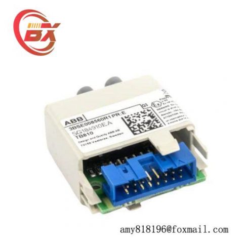 ABB 3BSE008560R1 TB810 Modulebus Optical Port, A Comprehensive Control Solution