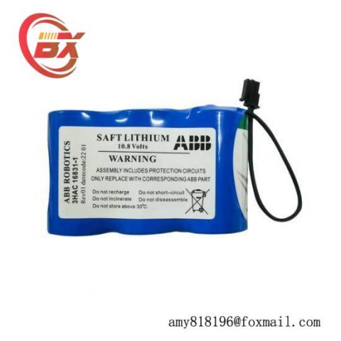 ABB 3HAC16831-1 10.8V, 3HAC13150-1 Battery Pack: Powering Industrial Control Solutions