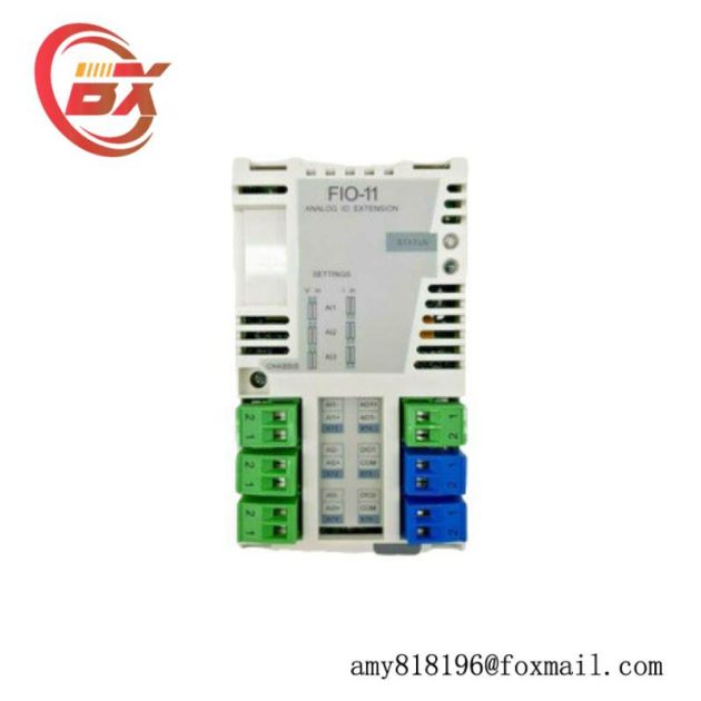 ABB FIO-11: Industrial Analogue I/O Extension Module, Precision & Efficiency for Control Systems