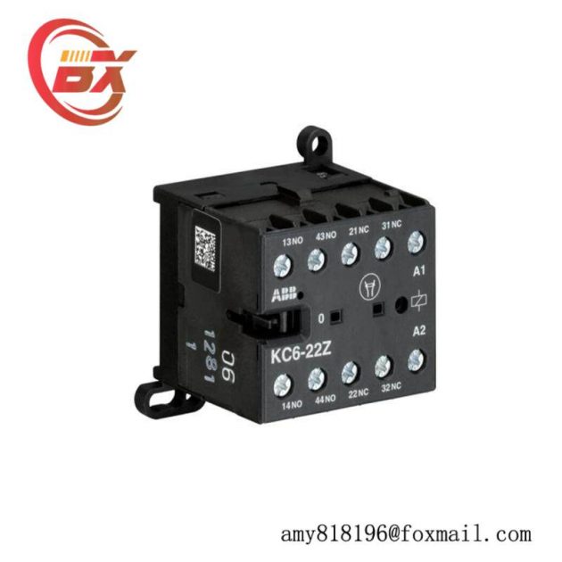 ABB KC6-22Z Mini Contactor Relay for 24VDC, Industrial Automation Solutions