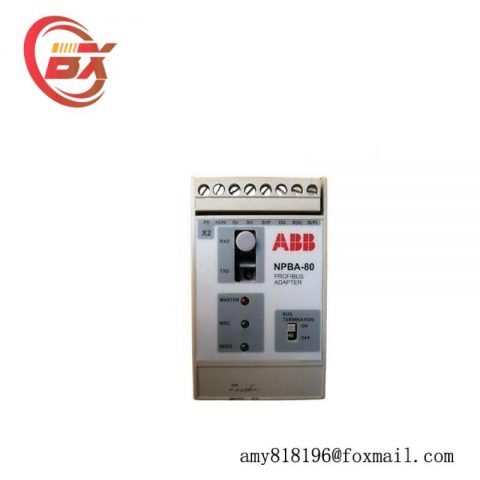 ABB NPBA-80 Profibus Adapter Module for Industrial Automation