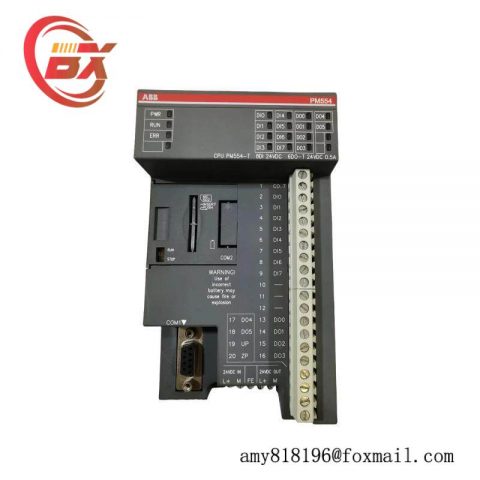 ABB PM554-T A0 - Industrial Automation PLC CPU, Designed for Precision and Efficiency