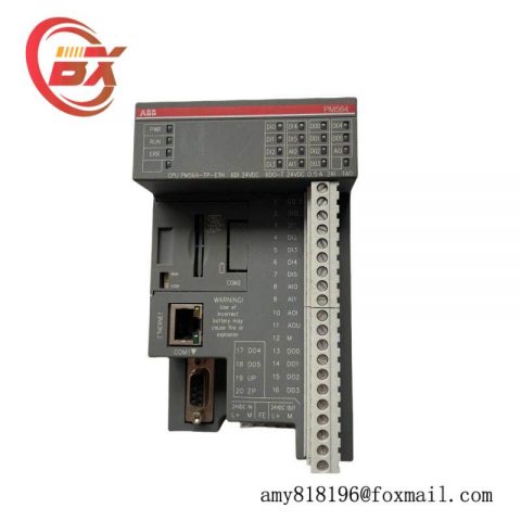 ABB PM564-R-ETH Power Supply Module: Efficient Energy Distribution for Industrial Automation