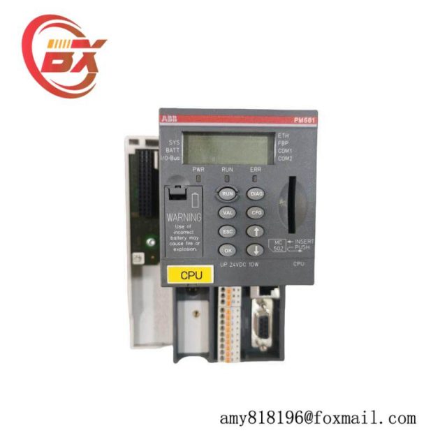ABB PM581-ETH C1 PLC Power Module: Advanced Control Solution