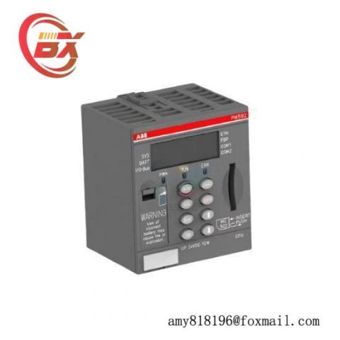 ABB PM590-ETH, 1SAP150000R0270 - Programmable Logic Controller, Industrial Automation