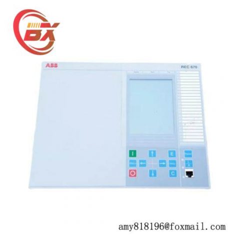 ABB REC670 1MRK000008-NB Bay Control Display: Advanced Industrial Control Solution