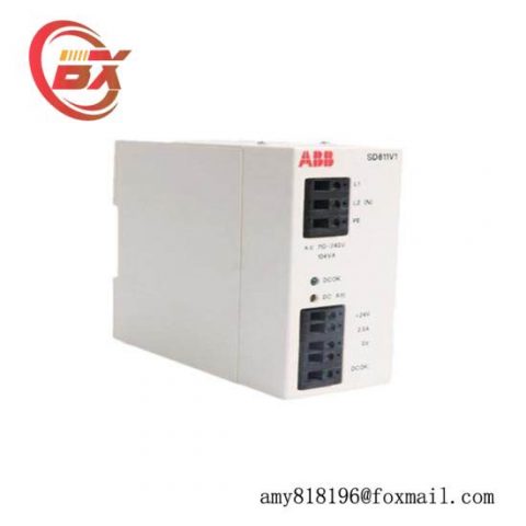 ABB SD811v1 POWER SUPPLY - High Efficiency and Reliable Power Solution