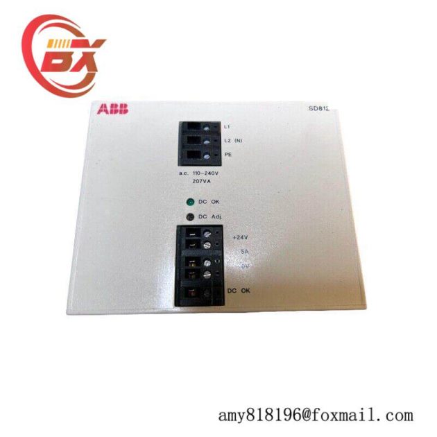 ABB SD812 Power Supply Module - High Efficiency & Reliability for Industrial Automation