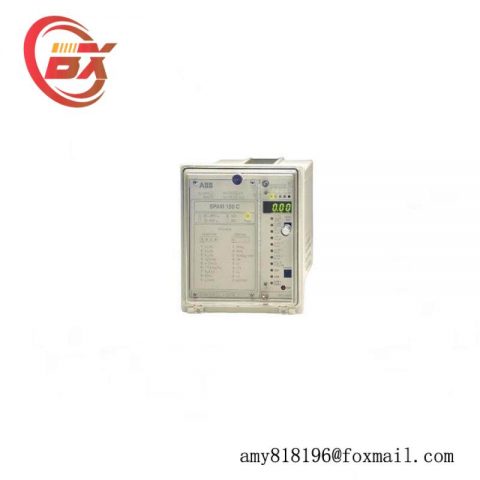 ABB SPAM150C RS641006 - Motor Protection Relay, Designed for Industrial Control Solutions