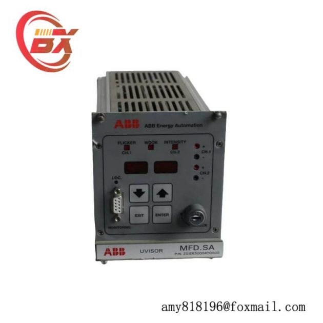 ABB UVISOR MFD.SA Control Unit - Precision Engineered for Industrial Automation