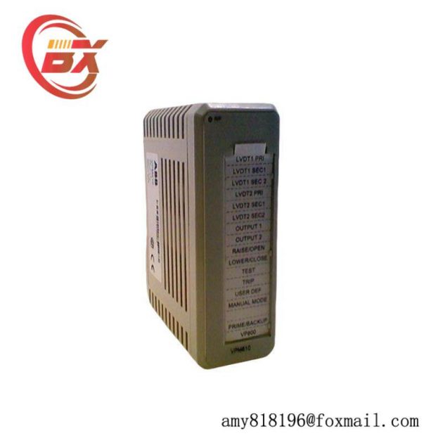 ABB VPM810 Valve Position Module: Precision Control for Industrial Applications