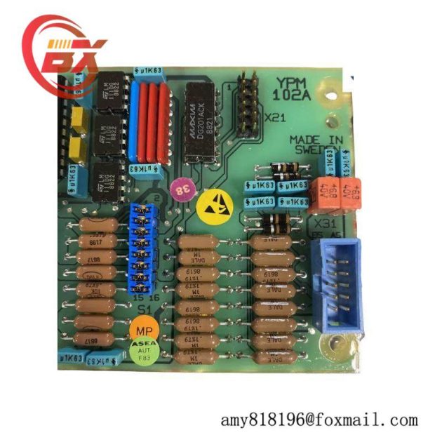 ABB YPM102A YT204001-AA | High Precision Analog Output Module for Industrial Control Systems