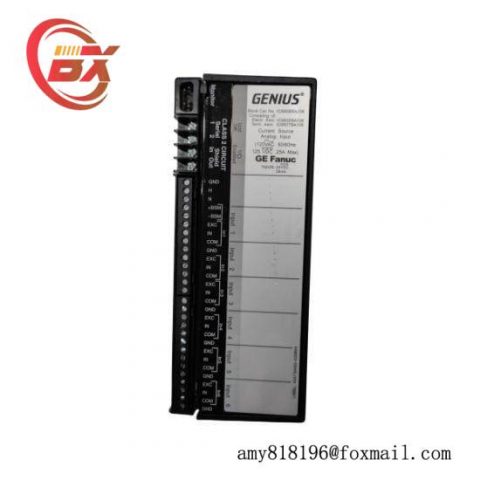 GE Analog Input Module IC660BBA026 - High Precision, Durable PLC Component