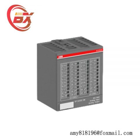 ABB AX522 8AI/8AO Power Supply Module: Advanced Control for Industrial Applications