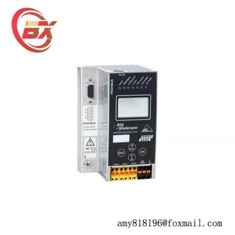 B+W BWU1569 AS-i 3.0 PROFIBUS Gateway, Stainless Steel, Dual Master