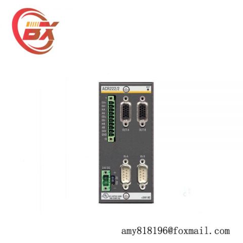 Bachmann ACR222/2 Axis Controller Module, High-Performance Industrial Control