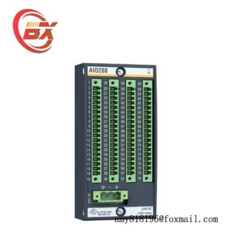 Bachmann AIO288/1 - Analog Input/Output Module, Precision Control Solutions for Industrial Automation