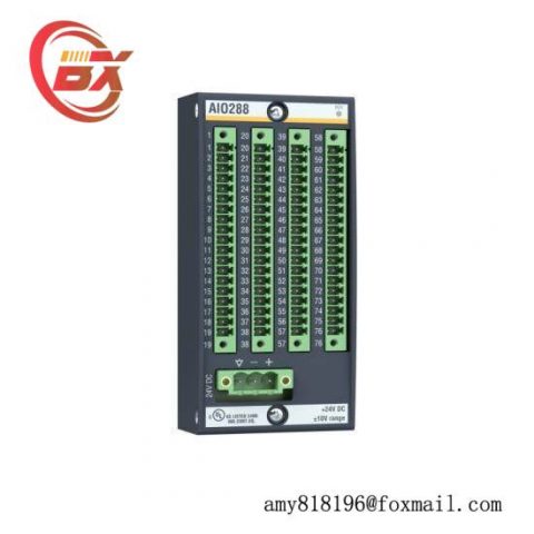Bachmann PLC AIO288/1 - Advanced Analog Input/Output Module